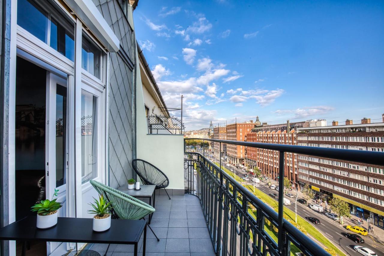 Ferienwohnung Panoramic Smart Penthouse Central View Of Grand Synagogue Budapest Exterior foto