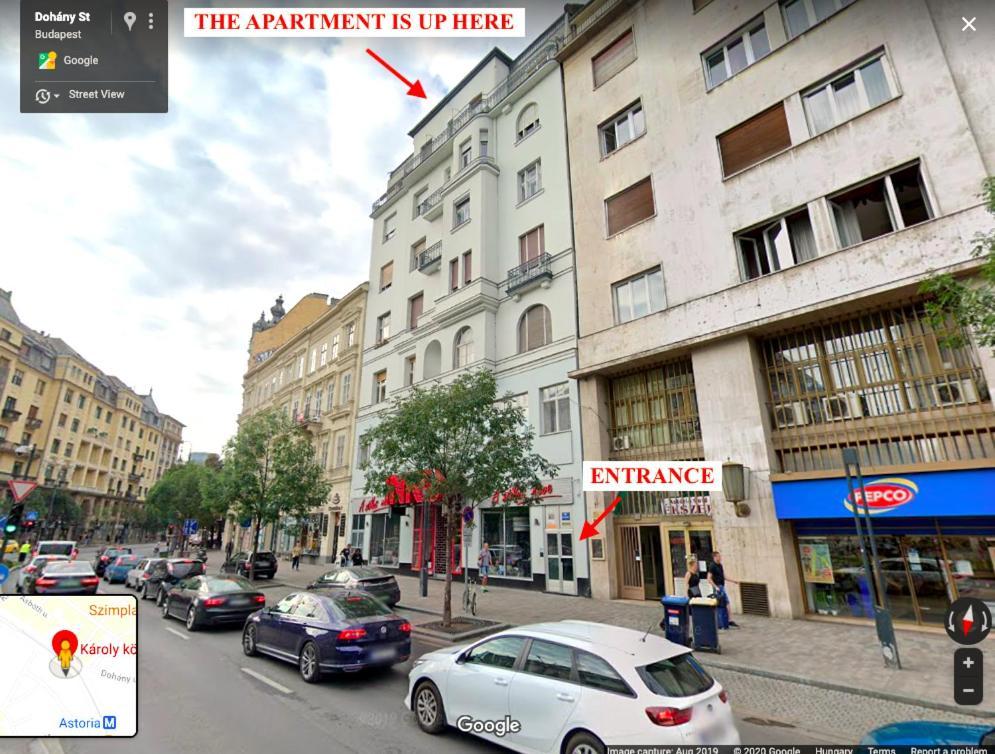 Ferienwohnung Panoramic Smart Penthouse Central View Of Grand Synagogue Budapest Exterior foto